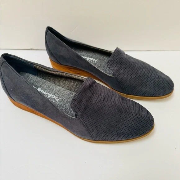 Dr. Scholl's | Shoes | Dr Scholls Womens Dusty Bluegray Slipon Loafers Size  85 Never Worn | Poshmark